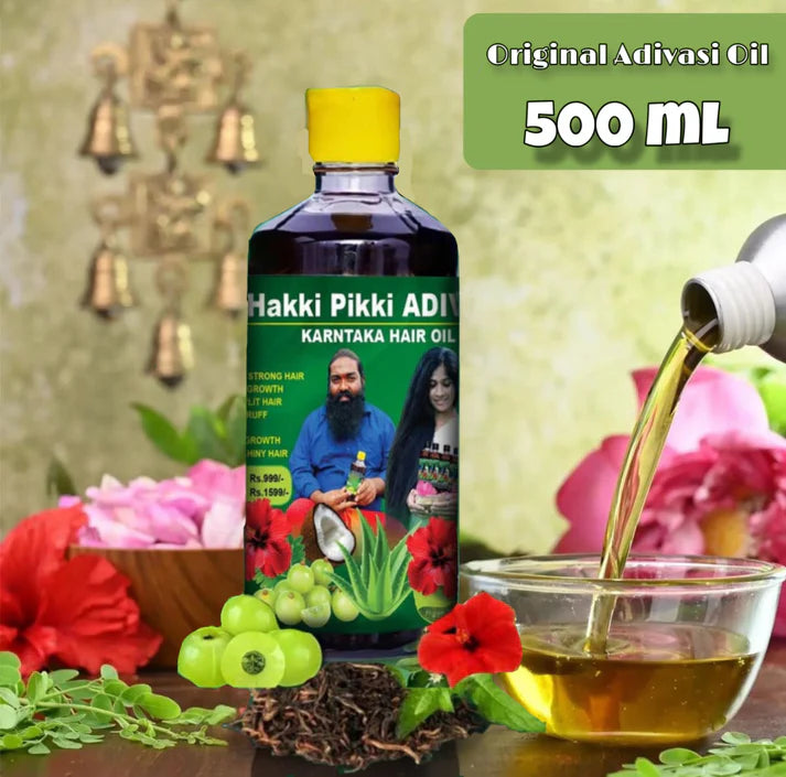 ADIVASI HAKKI PIKKI HAIR OIL ✅