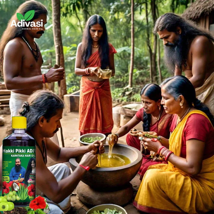ADIVASI HAKKI PIKKI HAIR OIL ✅